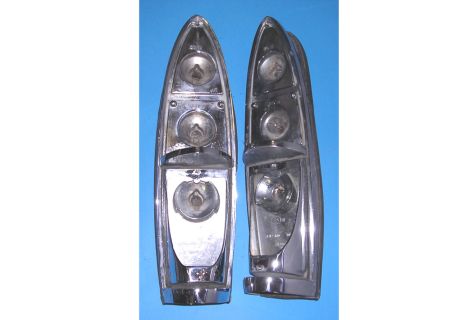 Coppia basi usate per fanali posteriori Altissimo Fiat 1500L
