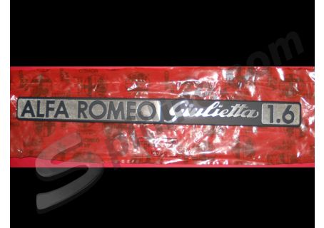 Scritta posteriore Alfa Romeo Giulietta 1.6