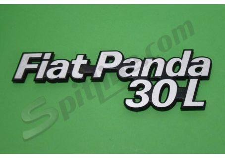 Scritta per portellone posteriore Fiat Panda 30L
