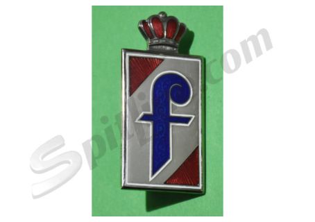 Stemma smaltato Pininfarina con corona attaccata