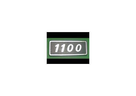 Scritta laterale in plastica 1100 per Fiat  128