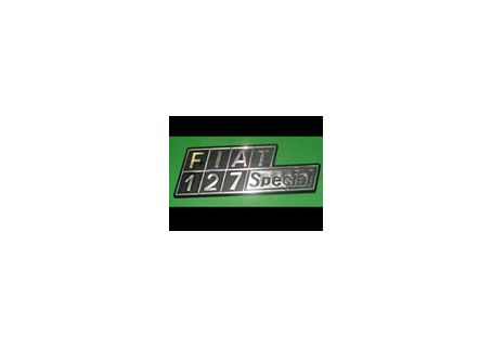 Scritta posteriore in plastica Fiat 127 Special