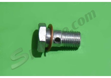 Tappo (Fil. 12x1,25) per raccordo pompa freno-tubo freno Fiat 500 A/B/C Topolino, Fiat 1100 A/B/E, Balilla, ecc.