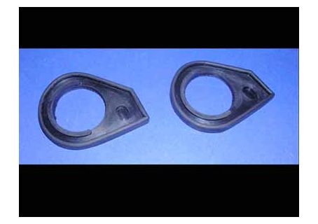 Coppia guarnizioni base boccola tergicristallo (modello ovale) Lancia Flaminia, Flaminia GT Touring