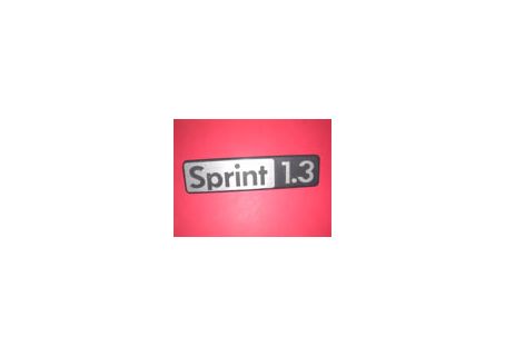 Scritta posteriore Sprint 1.3 per Alfa Romeo Alfasud