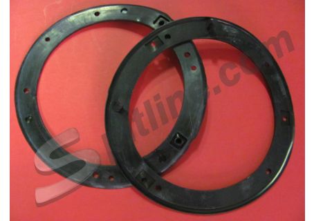 Coppia guarnizioni sotto fari anteriori Alfa Romeo Giulietta Spider 1^ serie