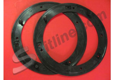 Coppia guarnizioni sotto fari anteriori Alfa Romeo Giulietta Spider 2^ serie, Giulietta Sprint 2^ serie