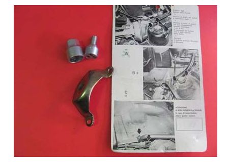 Bullone antifurto per ruota di scorta Fiat 127