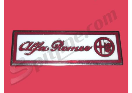Stemma adesivo smaltato Alfa Romeo (cm.2,5x7,4)