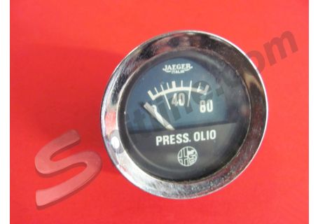 Strumento pressione olio Jaeger usato Alfa Romeo Giulia Nuova Super 1300/1600 ('74→)