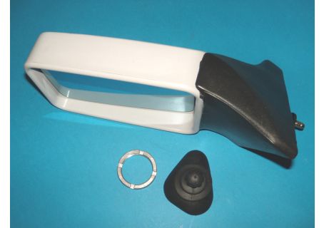 Specchio retrovisore esterno sinistro meccanico Cromodora Lancia Delta '91-'93 (da verniciare)