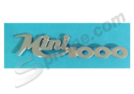 Scritta usata mm 170 Mini 1000 per Innocenti Mini Minor