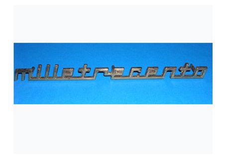 Scritta dorata milletrecento