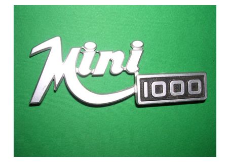 Scritta Mini 1000 per Innocenti