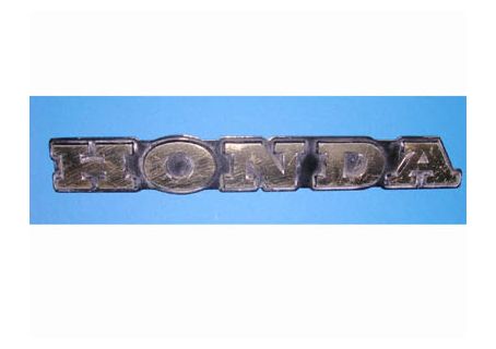 Scritta "HONDA"