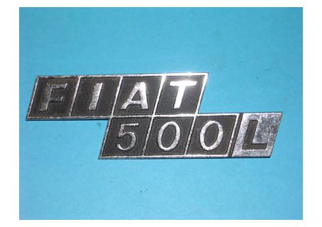 Scritta posteriore in metallo FIAT 500L