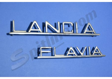 Scritta posteriore "LANCIA FLAVIA" per Coupé Pininfarina