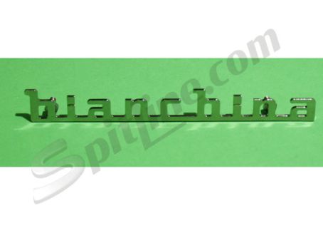 Scritta Bianchina (lungh. mm 130 circa)