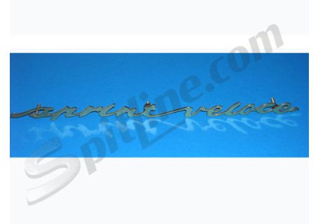 Scritta dorata mm 260 "sprint veloce" per Alfa Romeo