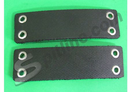 Coppia tiranti arresto porta in tela Fiat N500, 500D, 500 Giardiniera