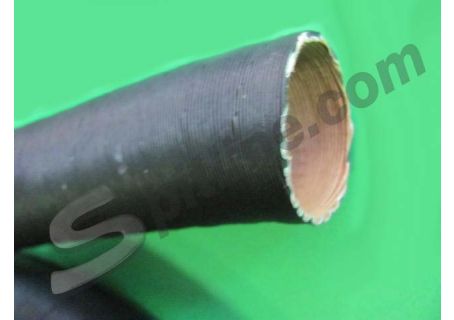 Tubo passaggio aria in carta/alluminio colore nero diam. interno mm 47,5 - Vendita al metro lineare