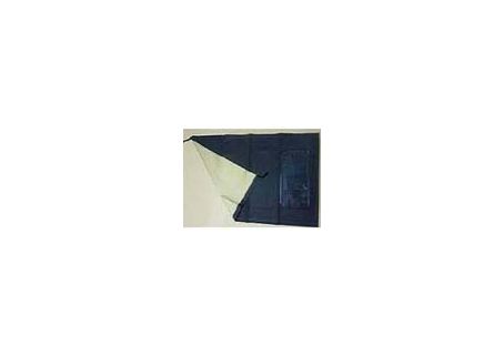 Telo capote in Pvc nero con lunotto elettrosaldato Autobianchi Bianchina Trasformabile