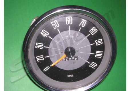 Strumento tachimetro-contachilometri diam. 140 Veglia usato 110 Km/h