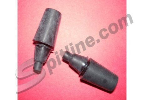 Coppia tasselli cofano posteriore Alfa Romeo Duetto Spider 1300/1600, 1750/2000 Spider Veloce (Coda Tronca)