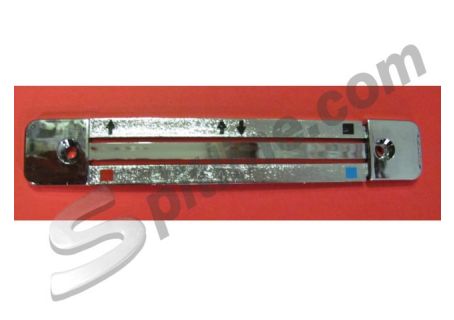 Mostrina leve riscaldamento cromata (sotto cruscotto) Alfa Romeo 105/115 Giulia, GT Junior 1300/1600, Montreal