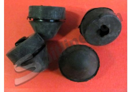 Serie 4 tappi fori portiera Alfa Romeo Duetto Spider Osso di seppia e Coda tronca