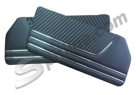 Coppia pannelli porta colore nero Alfa Romeo Duetto Spider ('68-'78)