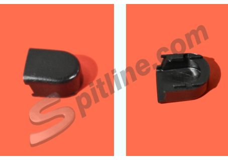 Tappo nero in plastica per braccio tergicristallo Alfa Romeo vari modelli serie 105/115
