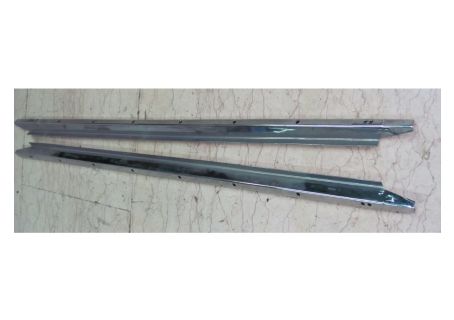 Coppia binari (lunghezza cm 72) per vetri scorrevoli porte centrali Fiat 600 Multipla (verificare compatibilità tramite fotografia prima dell'acquisto)
