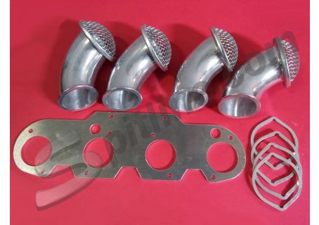 Kit trombette curve per carburatori diam. 45 Alfa Romeo serie Giulia 105/115
