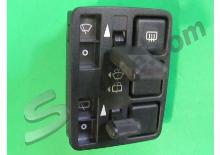 Interruttore tergicristallo (4 posizioni-3 scatti), tergilunotto colore nero Fiat Uno