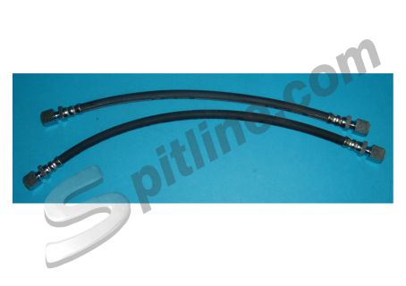 Tubi freno flessibili anteriori (per 1 ruota) imp. Girling Lancia Fulvia '70→