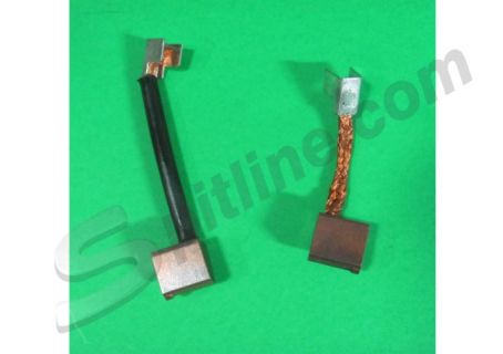Coppia spazzole USX 91-92 motorino di avviamento impianto Ducellier per Citroen 2CV ('70→), LN/LNA, Mehari ('77→), Ami Super ('73→), Visa  ('78→), GS/GSA ('79→), CX 2L/2,4L ('75→)