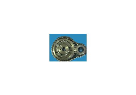Gruppo distribuzione con catena Fiat 600D-600E 