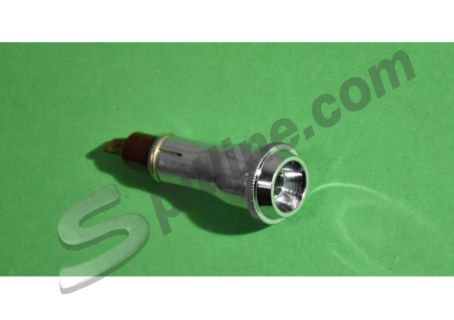 Luce verde spia cruscrotto (ghiera ad avvitare) Fiat 1800, 2100, 2300 etc.