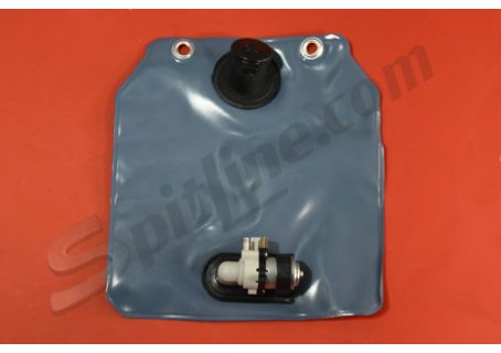 Borsa liquido tergicristallo con motorino Autobianchi A112 - Fiat 126, 127, Panda - Lancia Beta - adattabile Alfa Romeo Giulia, GT Bertone, Duetto Spider ('70-'94) - Lancia Fulvia 3