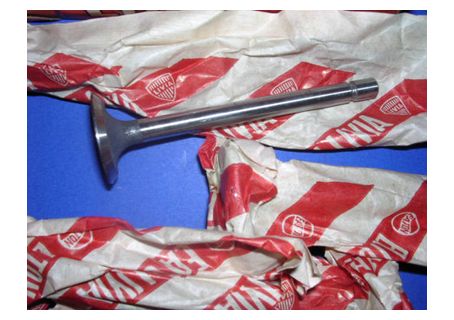 Serie valvole di aspirazione diam. 32 Livia Fiat 1100/103H, 1100D, 1200 Mot.103H