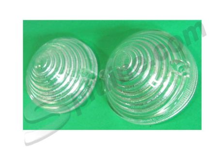 Coppia plastiche fanali anteriori Fiat 500 R