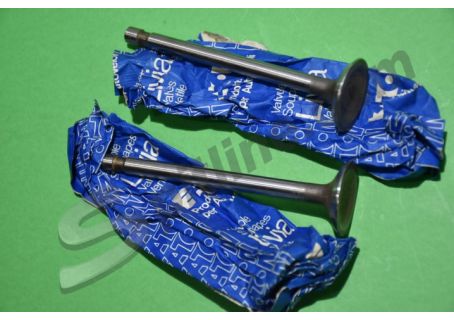 Coppia valvole di aspirazione Livia Fiat 500D/F/L/R, Giardiniera, 126 594cc. ('73→)