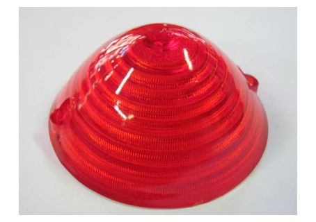 Plastica rossa fanale anteriore Fiat 500D-600/750-1100-1200/1500 Spider-Alfa Romeo Giulietta Sprint