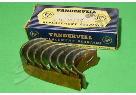 Bronzine biella Vandervell VP 426 (-0.40) Fiat 1100/103 1089 cc. vari modelli