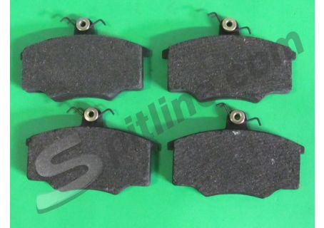 Serie pastiglie freno anteriori Audi 80 1600 GLE, 1800, 1800 GTE, GLE, 1900 (09/'78-08/'86), Audi Coupé  2100 GT 5E, 2200 GT (11/'80-08/'84), Coupé 1800, GT, 1900, 2200 GT (08/'84-07/'88)