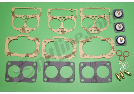 Kit guarnizioni carburatori Weber 40 DCNF 13 Fiat Dino 2400 Coupé e Spider ('69→)