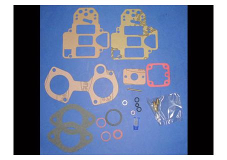 Kit revisione Carburatore Weber 45DCOE Alfa Romeo Giulia, GTA,etc (valvola a spillo diam. 2,00)