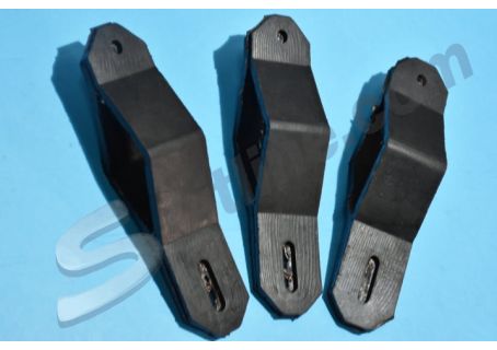 Kit 3 supporti in gomma sostegno marmitta Lancia Fulvia Berlina, Coupé, Sport, HF, Flavia, Lancia 2000