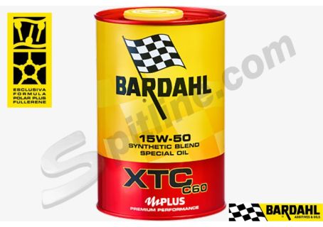 Olio motore Bardahl XTC C60 15W-50 (confezione 1 lt.)